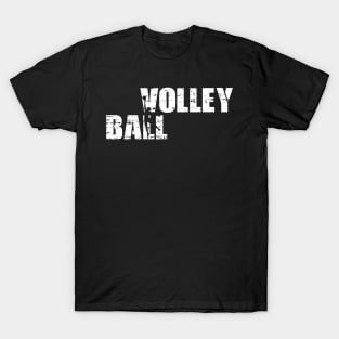 Distressed Look Volleyball Gift For Volleyball Players T-Shirt